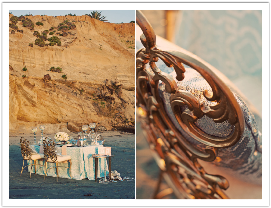 aqua beach wedding