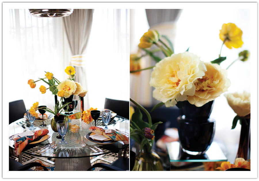 Yellow Peonies