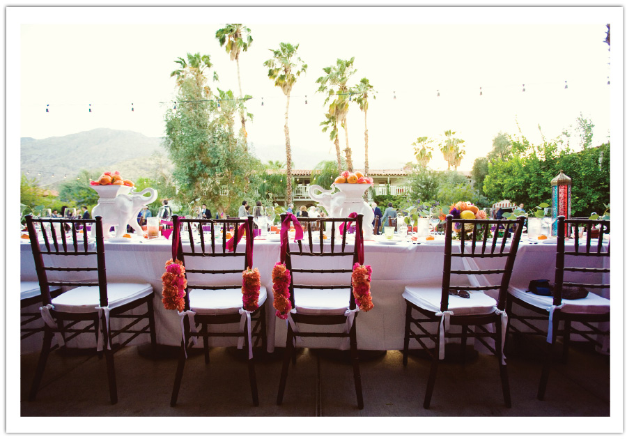 Moroccan Palm Springs Wedding Modern Colorful Wedding
