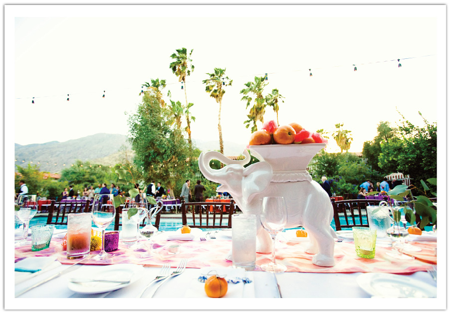 Moroccan Palm Springs Wedding Modern Moroccan Wedding