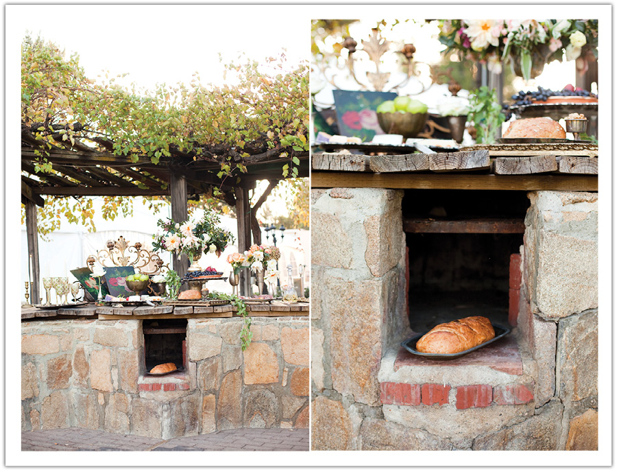 rustic vintage winery wedding