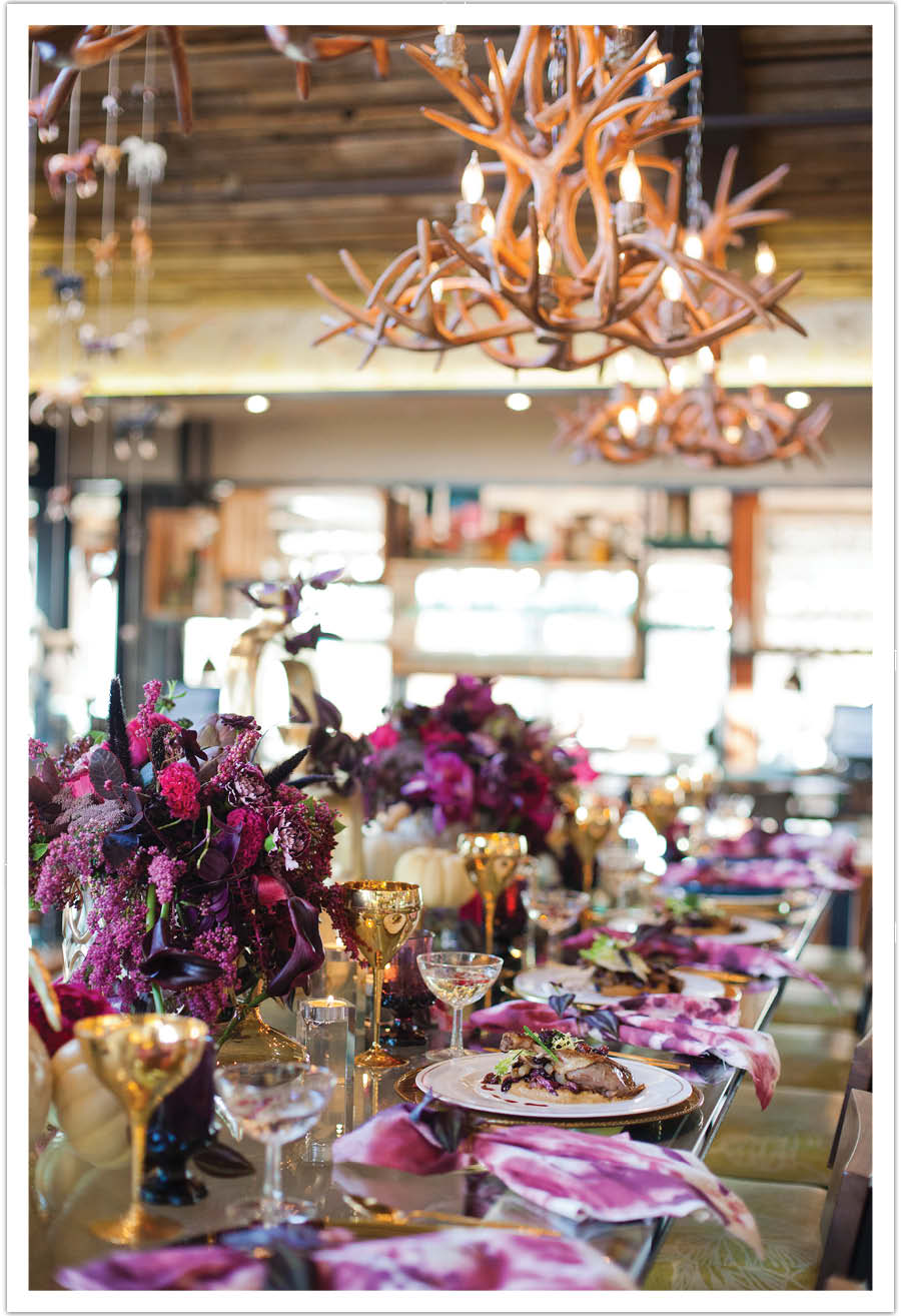 Modern Glam Thanksgiving Decor Alchemy Fine Events 